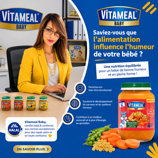 Saviez-vous que l’alimentation influence l’humeur de votre bébé ?