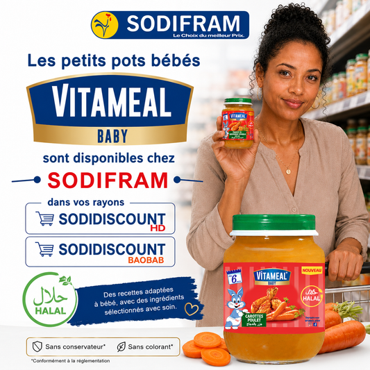 VITAMEAL BABY  EST À MAYOTTE : UNE NOUVELLE RÉFÉRENCE DANS L'ALIMENTATION BÉBÉ